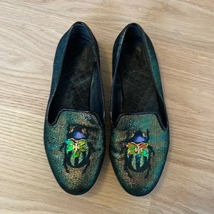 Tory Burch beetle loafer